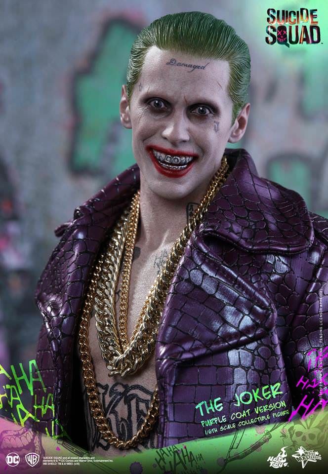 Фигурка 1/6 hot toys mms 382 SUICIDE SQUAD THE JOKER (PURPLE COAT)