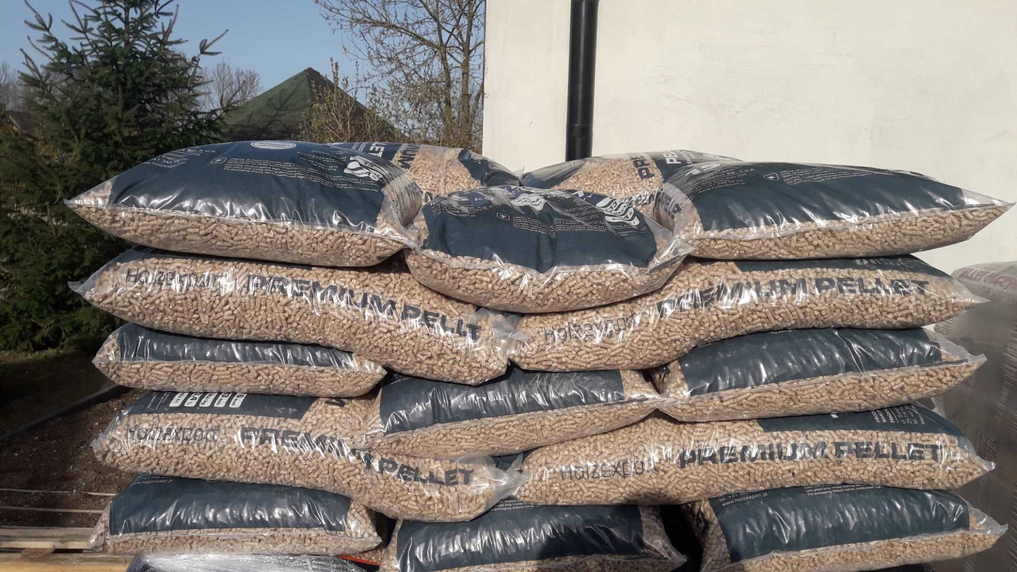 Pellet  DĘBOWY A1 Premium  HOLZEXPORT A1 Polski -transport gratis HDS