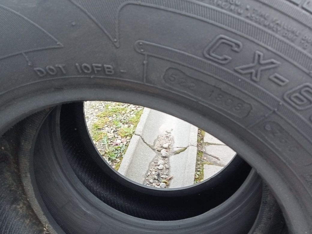 2x Opony Używane 165/70R13 Letnie Nankang