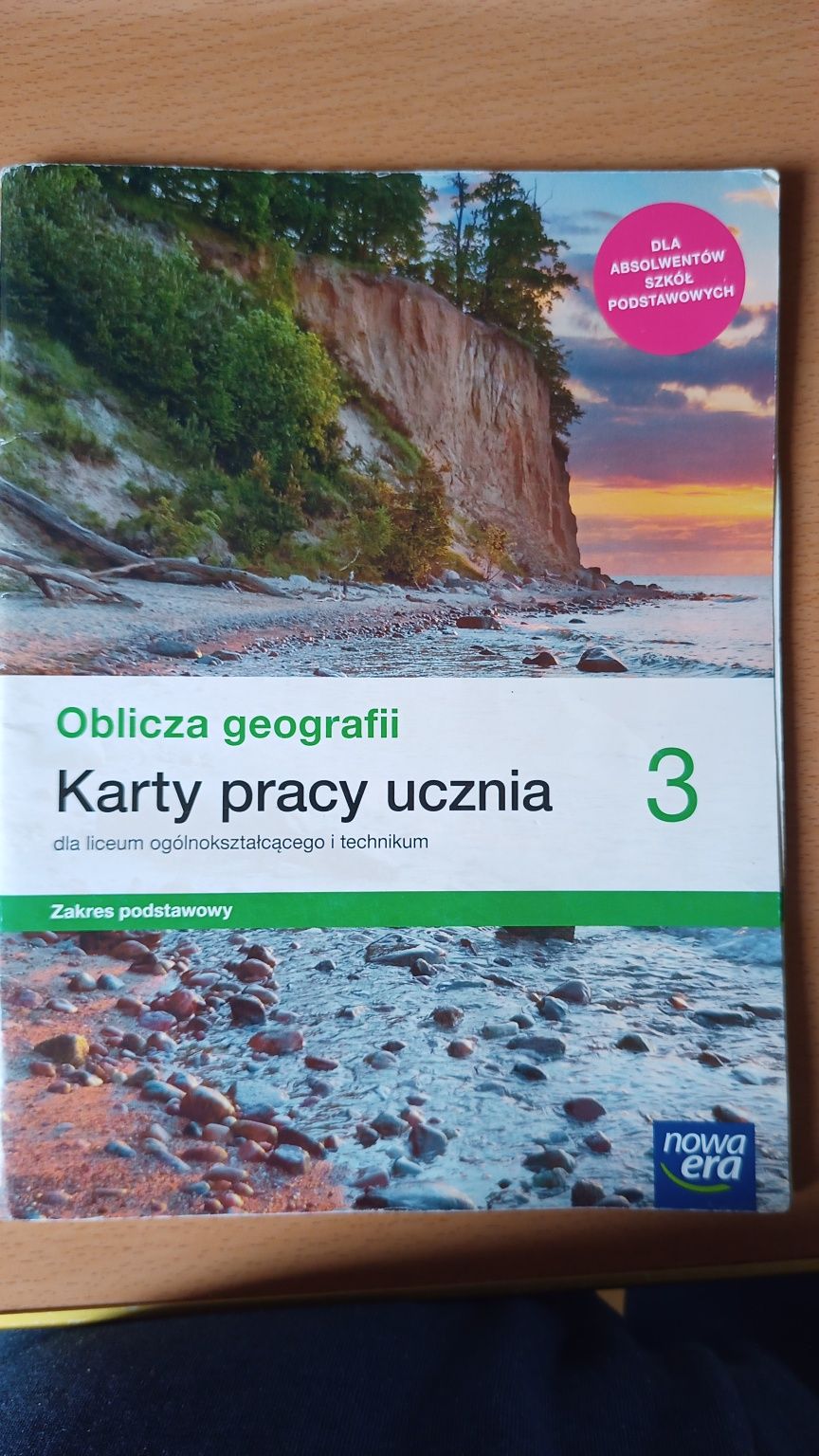 Karta pracy zeszyt ćwiczeń oblicza geografii 3