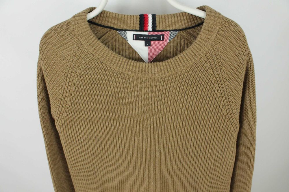 Щільний стильний бавовняний светр Tommy Hilfiger Оригінал Розмір ХЛ