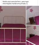 Cama em ferro + colchão