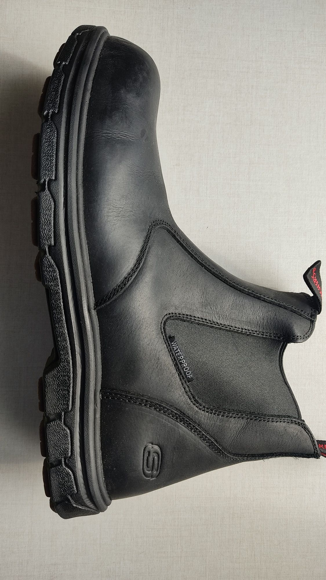 Черевики чоловічі челсі Skechers Vicksburg Comp Toe 12 розм 30,2 см