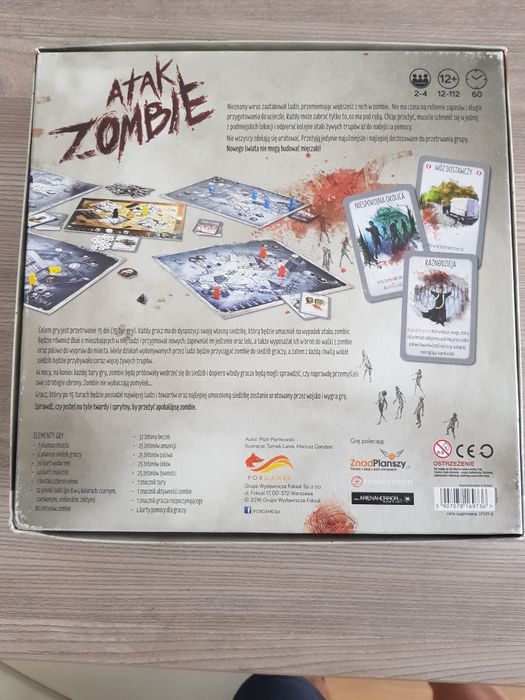 Atak Zombie – gra planszowa