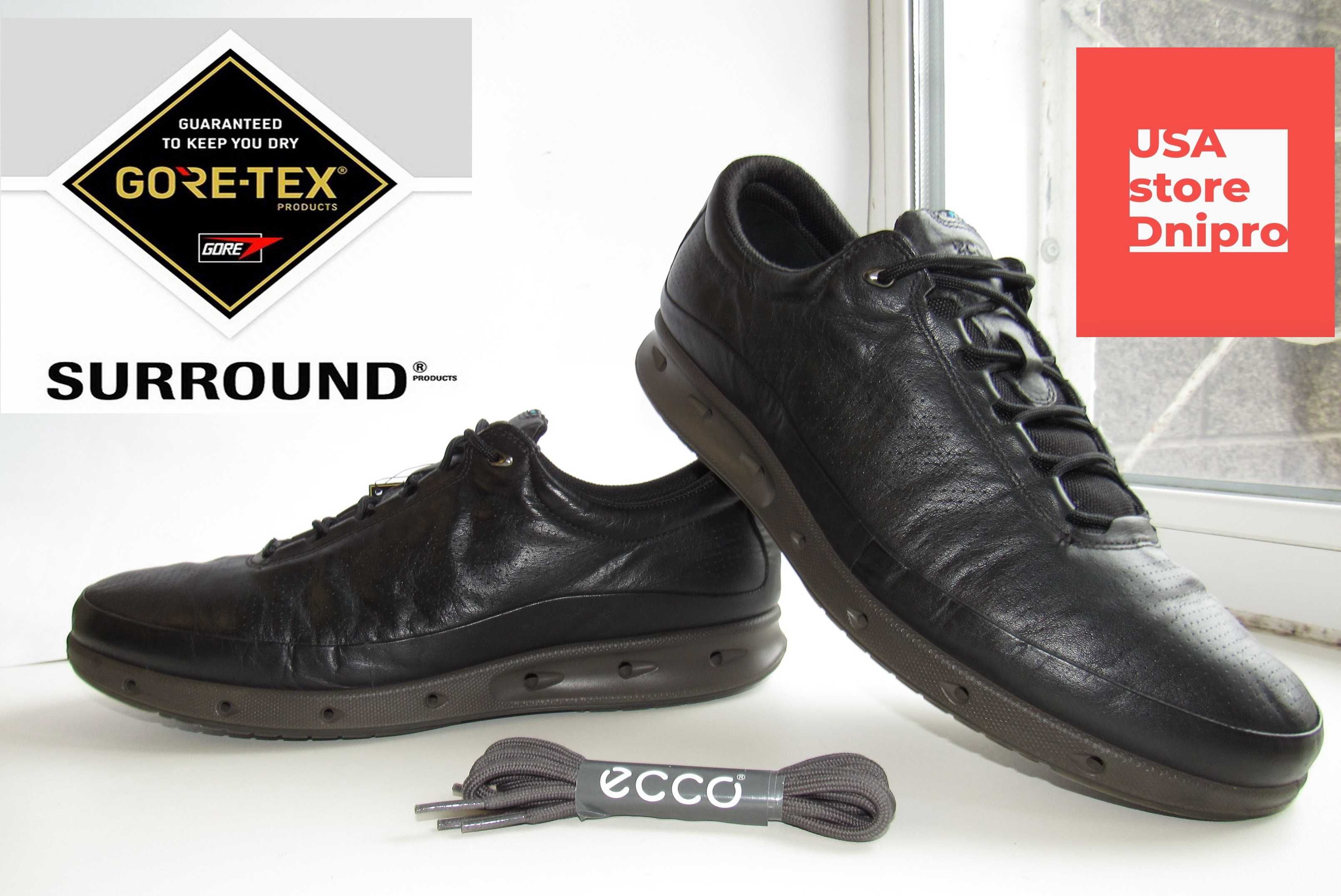 Кроссовки мембранные Ecco Sport Cool EX-hale GTX-Surround р. 46 (30см)