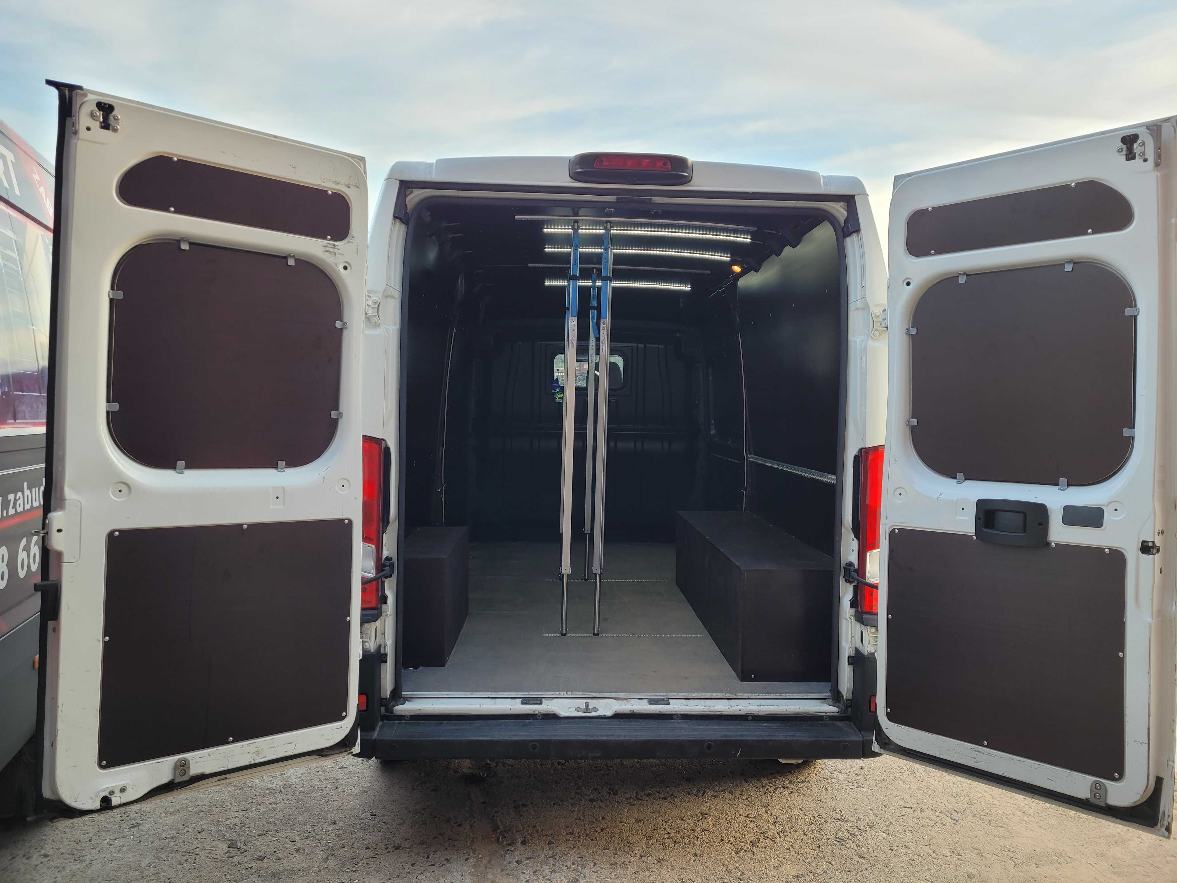Zabudowa busa Fiat Ducato Opel Movano L4H2 sklejka