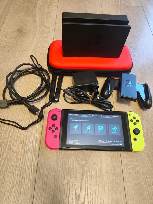 Nintendo Switch V1, CFW PicoFly, 512GB