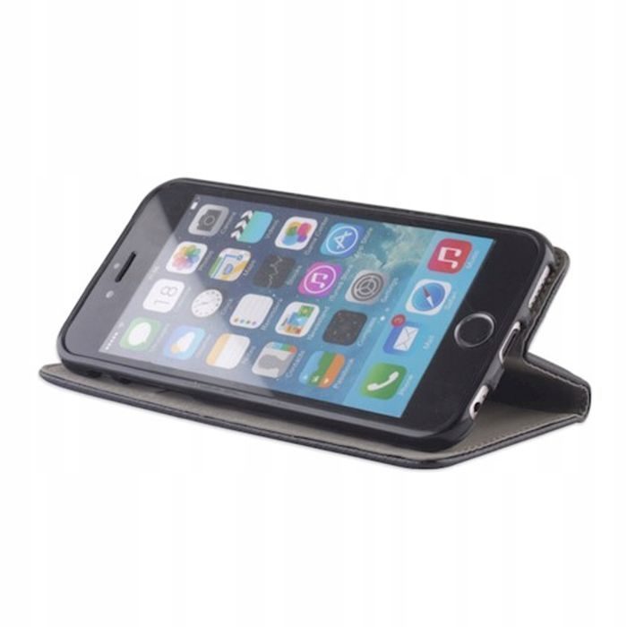 Etui Z Klapką Magnet Do Xiaomi Redmi 12C / 11A / Poco C55 Czarne