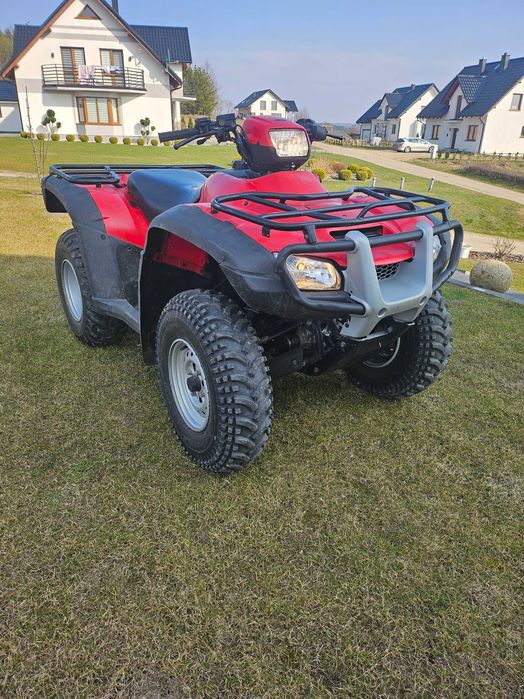 Quad Honda Foreman 500 tylko 670h przyczepka