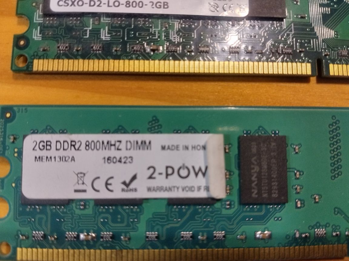 Memórias DDR2 2GB