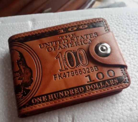 Portfel skórzany 100$ MenBense