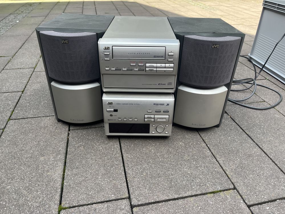 JVC EX-TD77R wieza stereo komplet retro