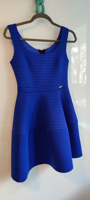 Sukienka chabrowa Shopping Center 9