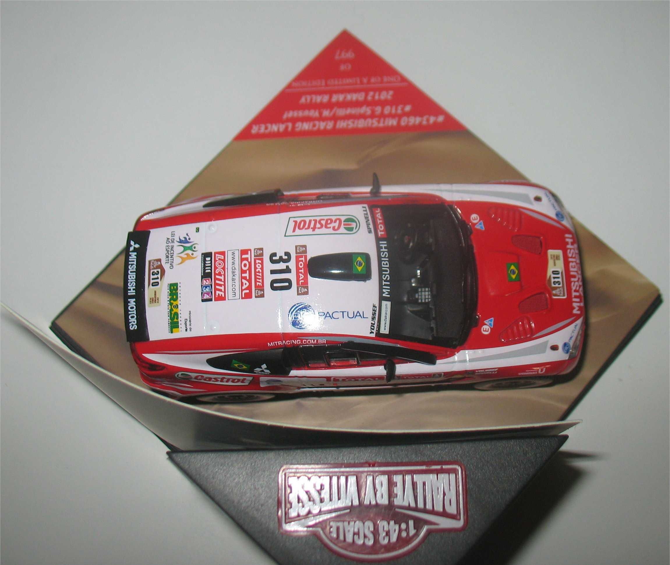 Vitesse/Sunstar - Mitsubishi Racing Lancer - Dakar 2010 - G. Spinelli