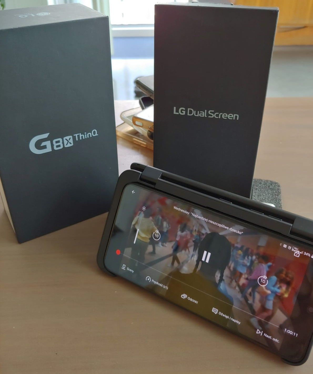 Perfekcyjny flagowy smartfon LG G8X Dual Screen. Full> Samsung Xiaomi