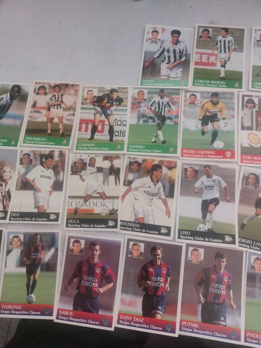 40 cromos variados epoca 96/97