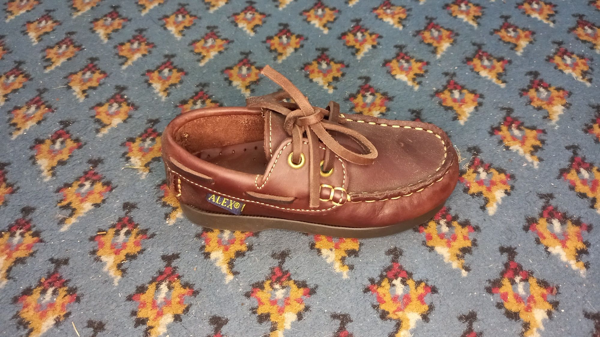 Sapato de vela mocassin alex criança