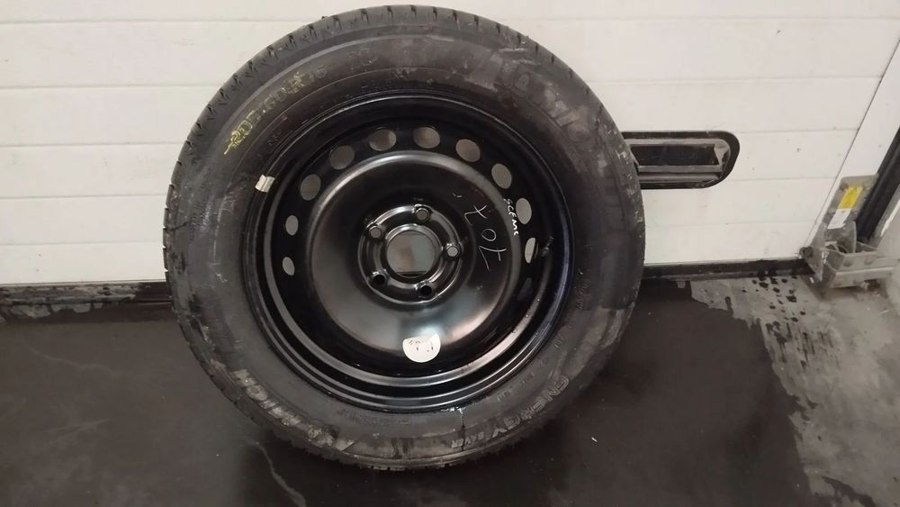 RODA ./ JANTE SUPLENTE ORIGINAL RENAULT MEGANE 5X114.3 COM PNEU 205/60 R16