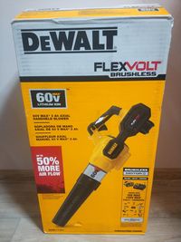 НОВИНКА! Аккумуляторная воздуходувка DEWALT DCBL772 X1 FLEX 60V MAX