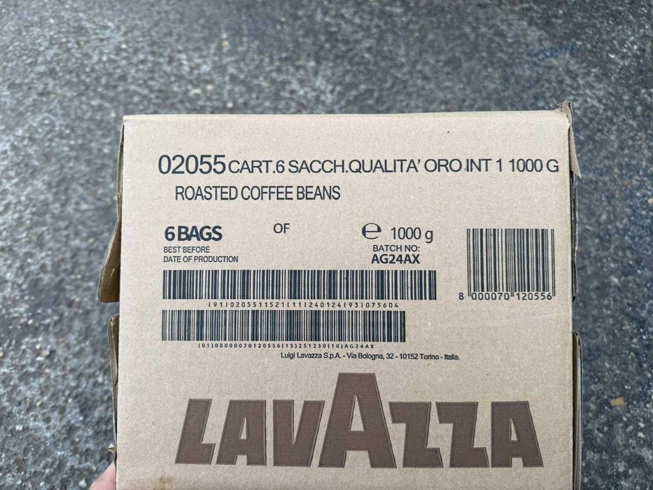 Kawa Lavazza ORO / ROSSA / CREMA AROMA – Sprzedaz  paletowa