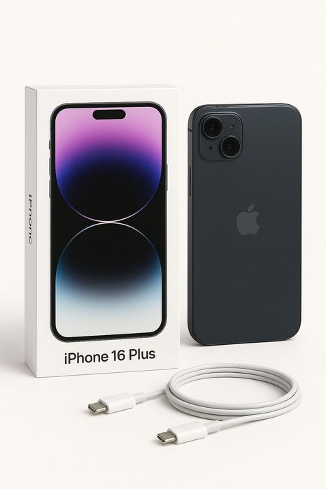 iPhone 16 Plus • 128 GB • Stan bardzo dobry • Bateria 100%