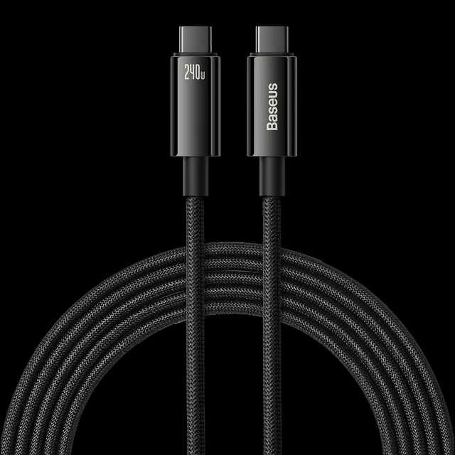 Кабелі USB Type-C FENDA, Baseus, 100W-240W, 50см, 1м, 1.5м, 2м, 3м