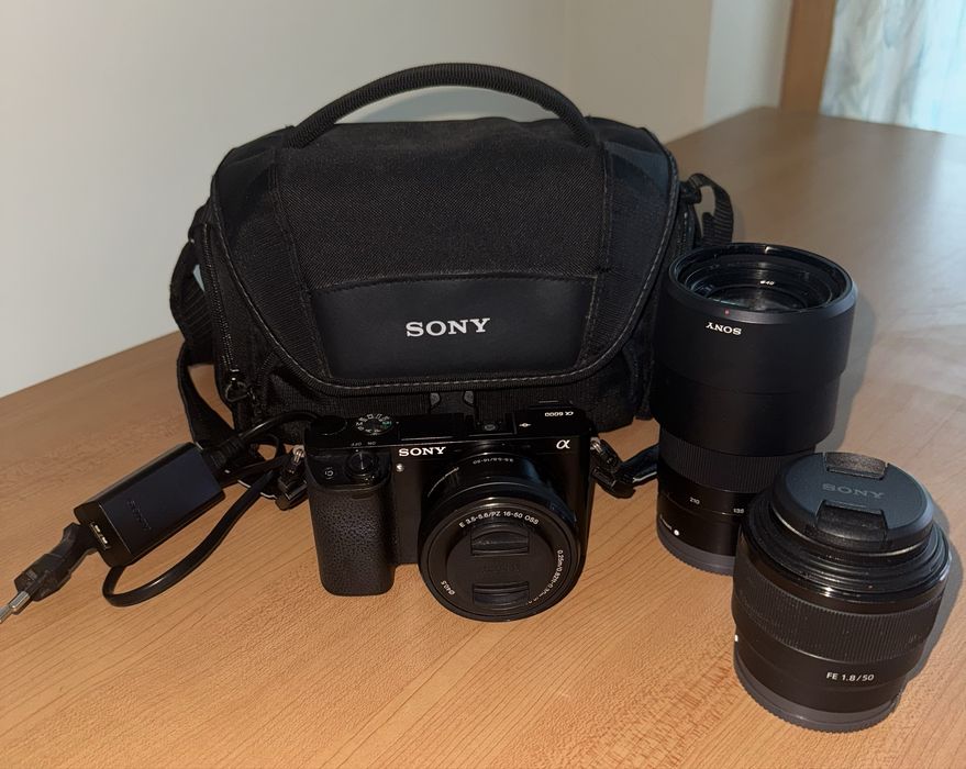 Câmara Digital Sony a a6000 Preta