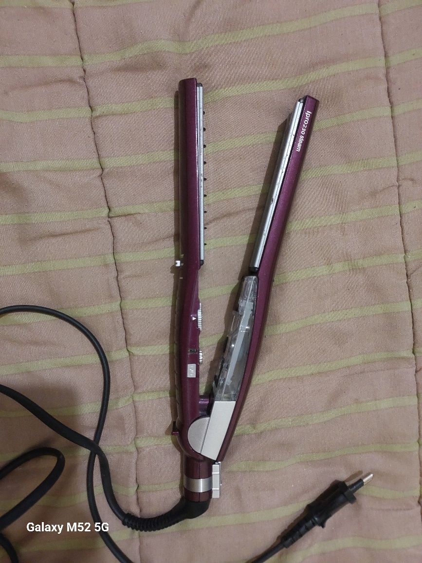 Babyliss placa alisadora vapor