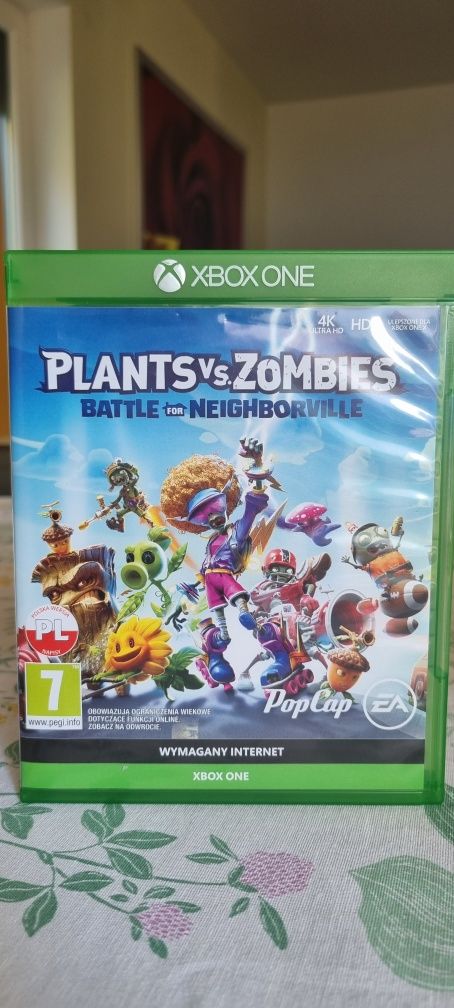 Gra Xbox One plants vs zombies