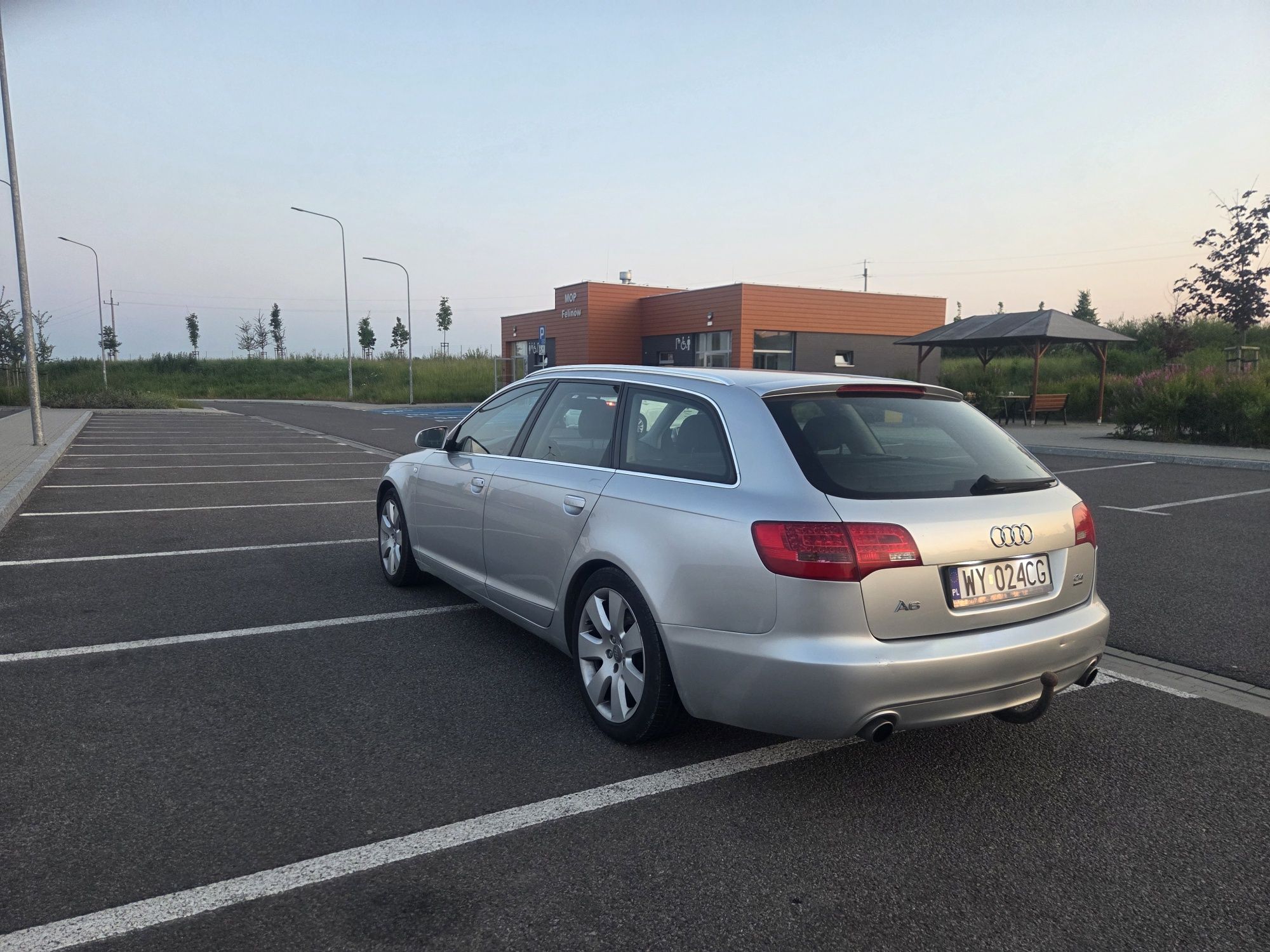 Audi A6 C6 2.4 +lpg Quattro, S-line, Led, manual, hak , niski przebieg