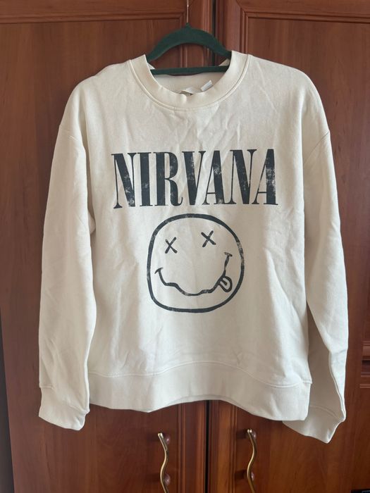 Bluza z napisem Nirvana H&M roz. S