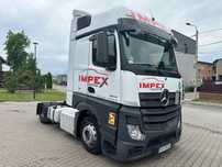Mercedes-Benz ACTROS MP4  Mercedes Actros MP4 1845 lowdeck MEGA BigSpace 2017r Ładny - Śląskie