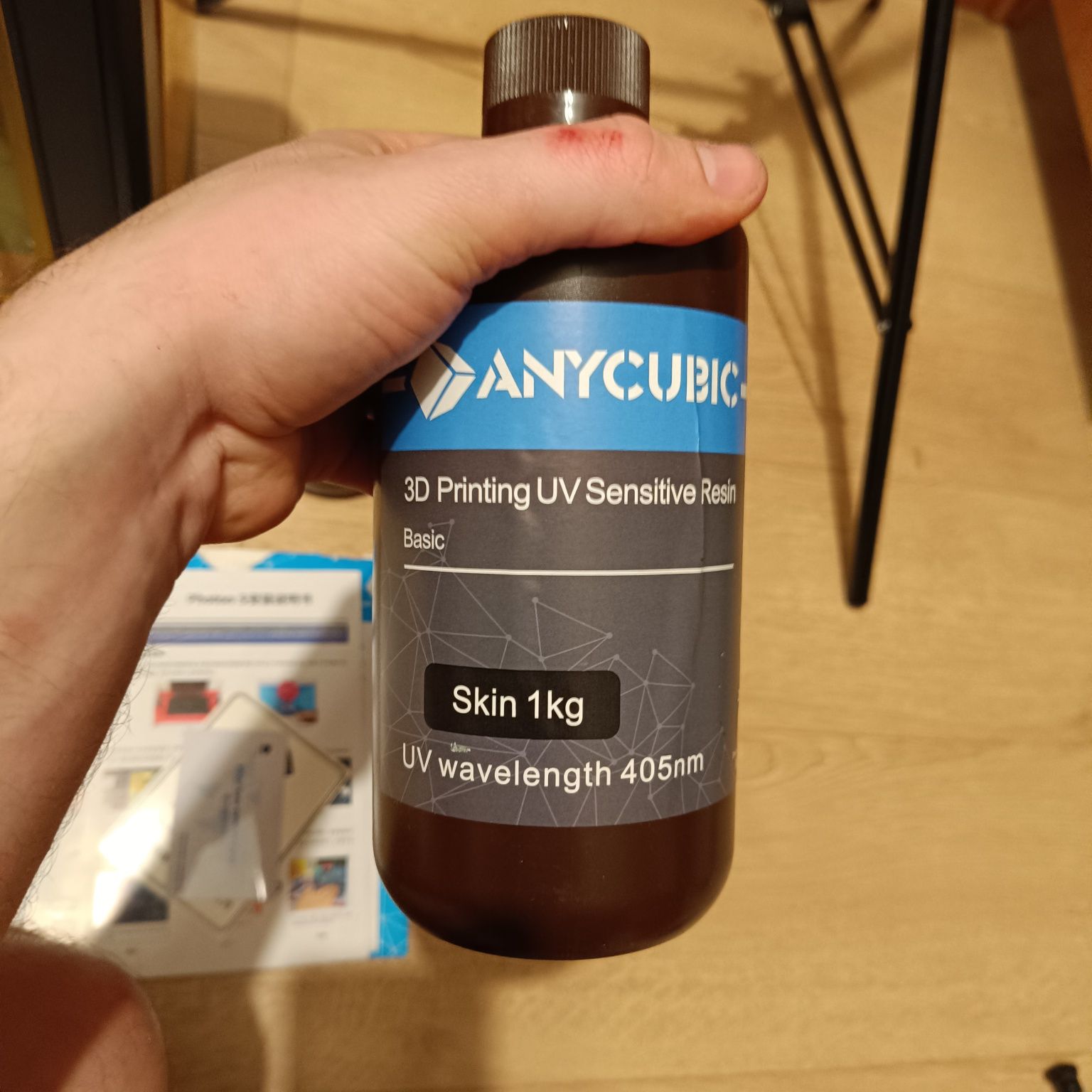 Drukarka 3D SLA - Anycubic Photon S (prawie nieużywana) + 2,2L żywice.