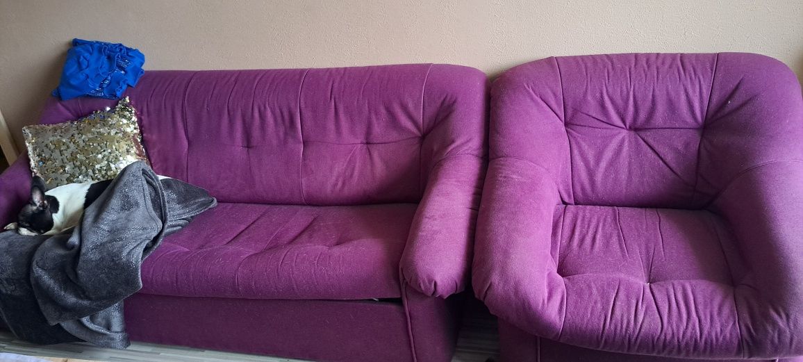 Kanapa Komplet  kanap sof plus fotel