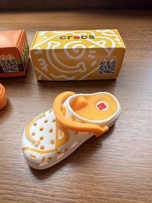 Іграшки Брелоки Крокс Макдональдс Тапочки Crocs McDonald's Happy Meal