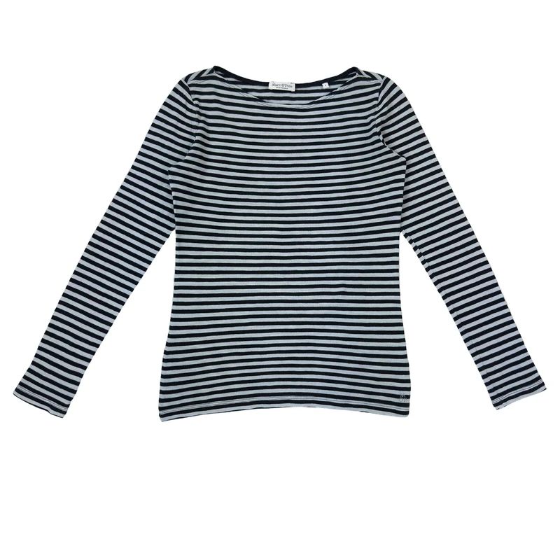 Koszulka z długim rękawem longsleeve w paski Marc O’Polo