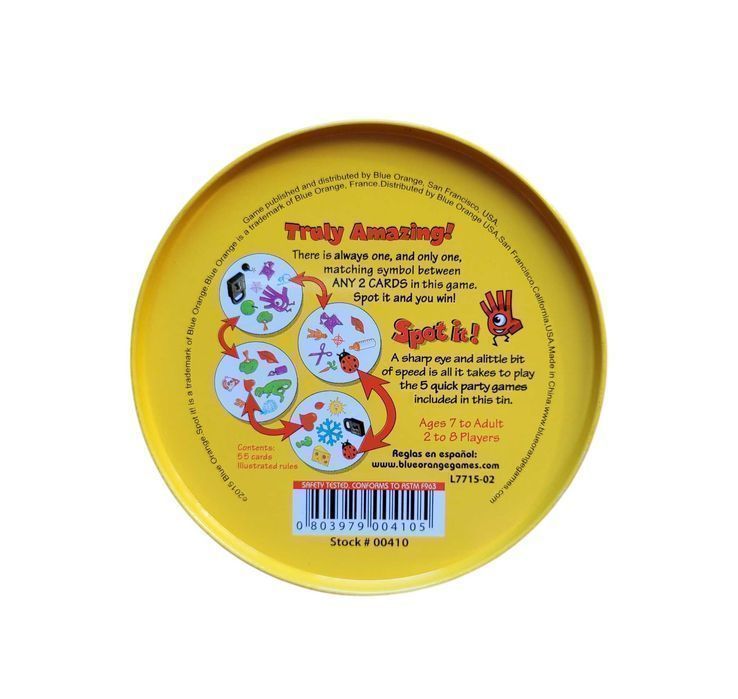 Nowa gra planszowa karciana DOBBLE Spot it! #482