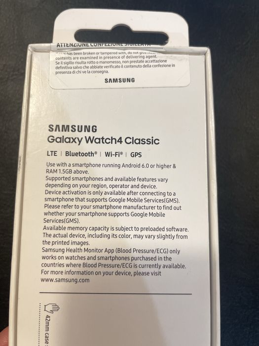 Galaxy watch 4 classic lte bl gps wifi