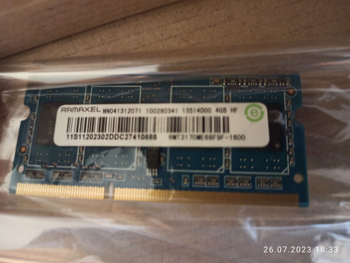 4 GB RAM z Lenovo G580