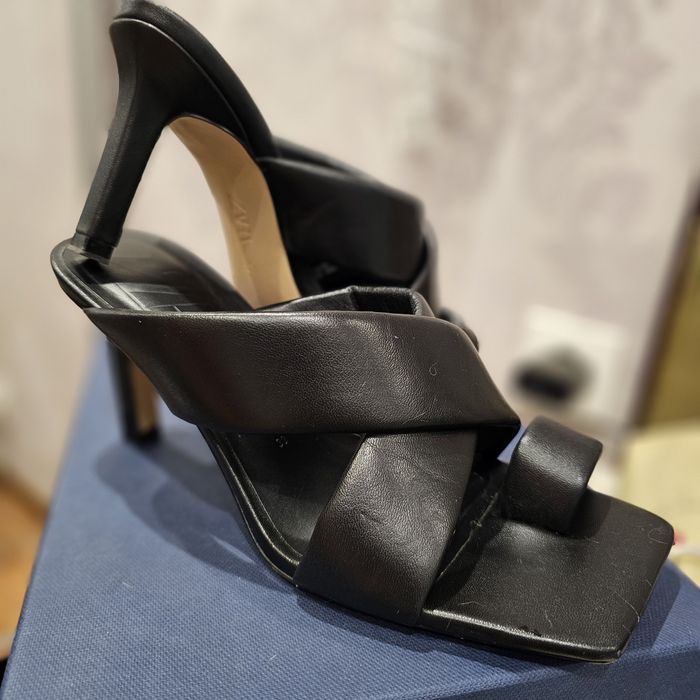 Зара Zara, Uterque,  шлепки шлепанцы сабо