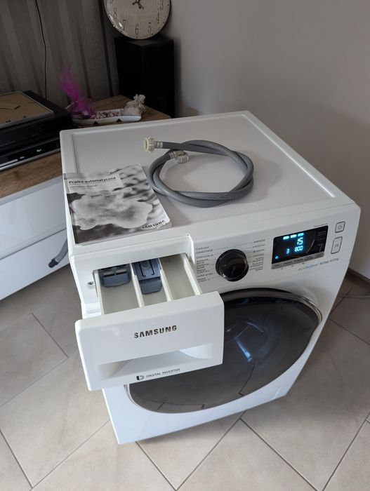 Pralko-suszarka SAMSUNG AI Control EcoBubble 8KG AddWash GWARANCJA