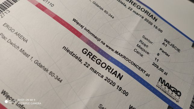 Bilety na Chór Gregorian w Ergo Arena