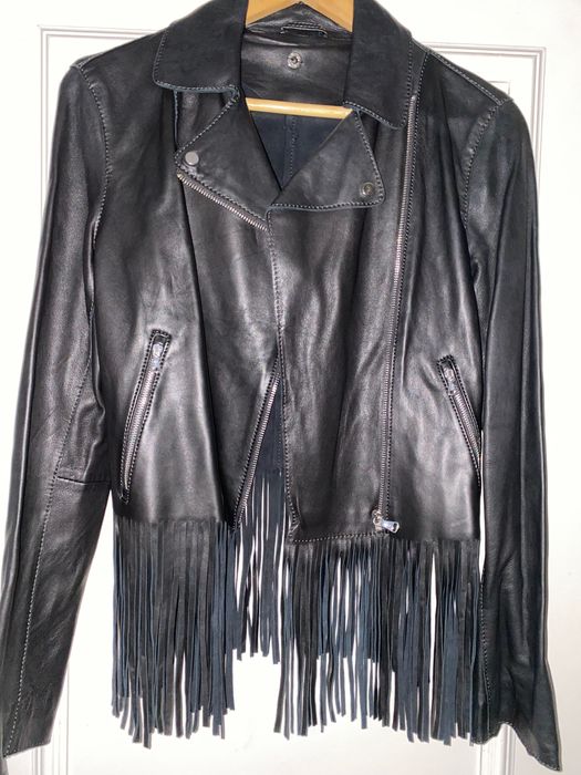 Casaco de pele Massimo Dutti S