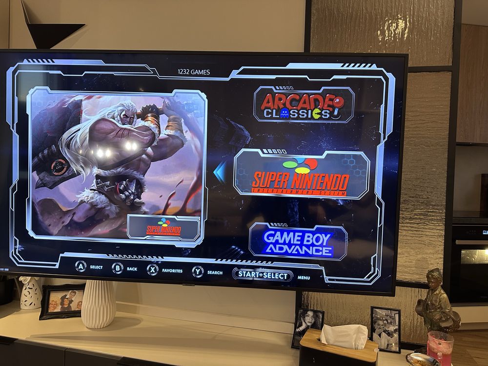 Retro konsola 4K, 55 tys gier, bezprzewodowa, PSX, C64, Amiga, Pegazus