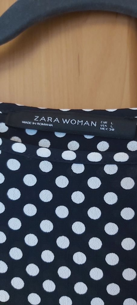 Bluzka w kropki Zara