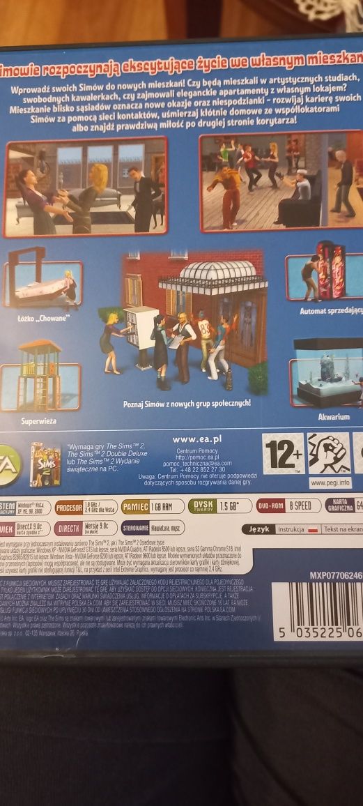 The Sims 2 osiedlowe życie