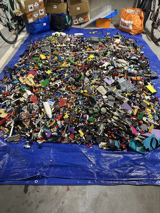 Klocki LEGO oryginalne mix 8 kg z figurkami