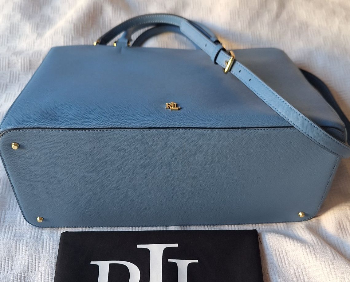 Ralph Lauren elegancka torebka skóra