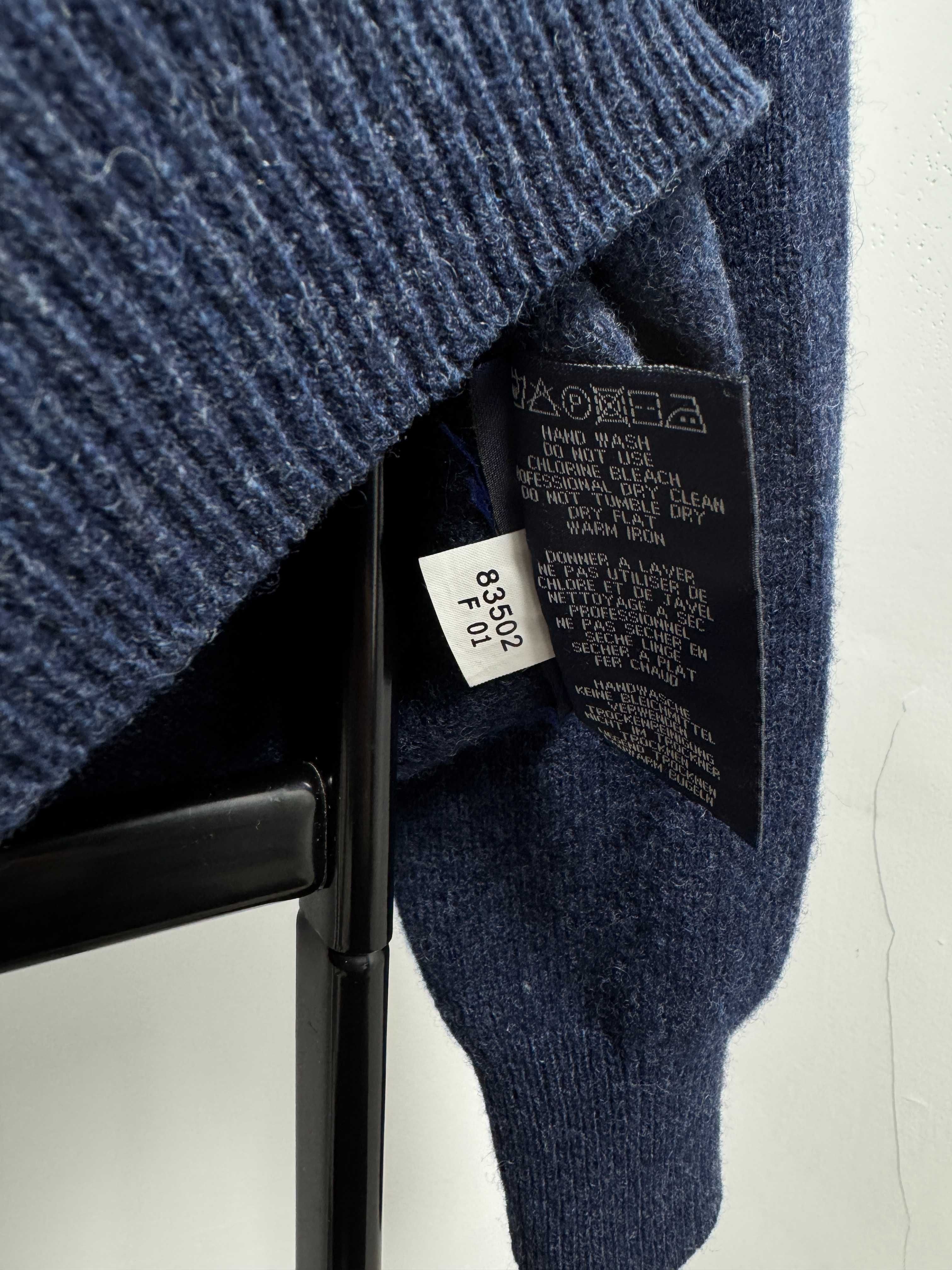 Sweter męski Gant sweterek z wełny jagnięcej