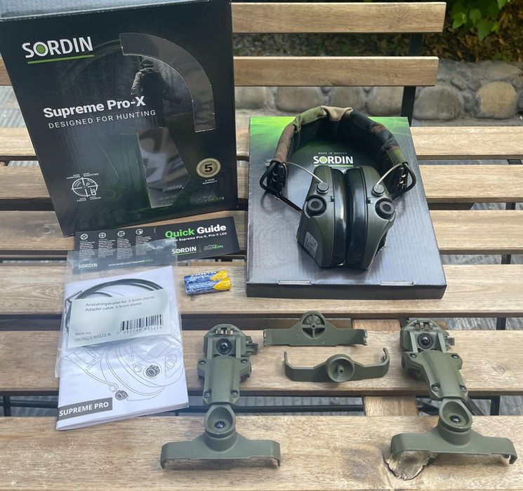 Кріпленя на шолом чебурашки,для активних навушників MSA SORDIN Pro-X